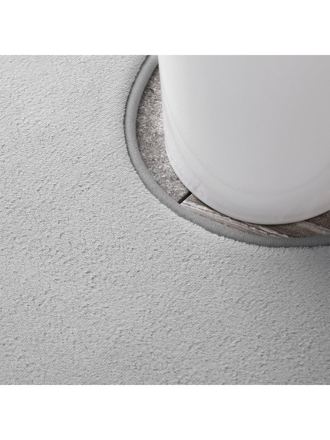 Image 4 of 6 of Catherine Lansfield Anti-Bacterial Memory Foam Bath and Pedestal Mat Set
