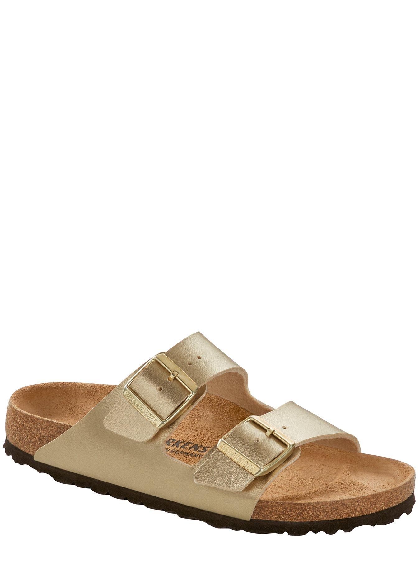 birkenstock-arizona-flat-sandals-goldstillFront