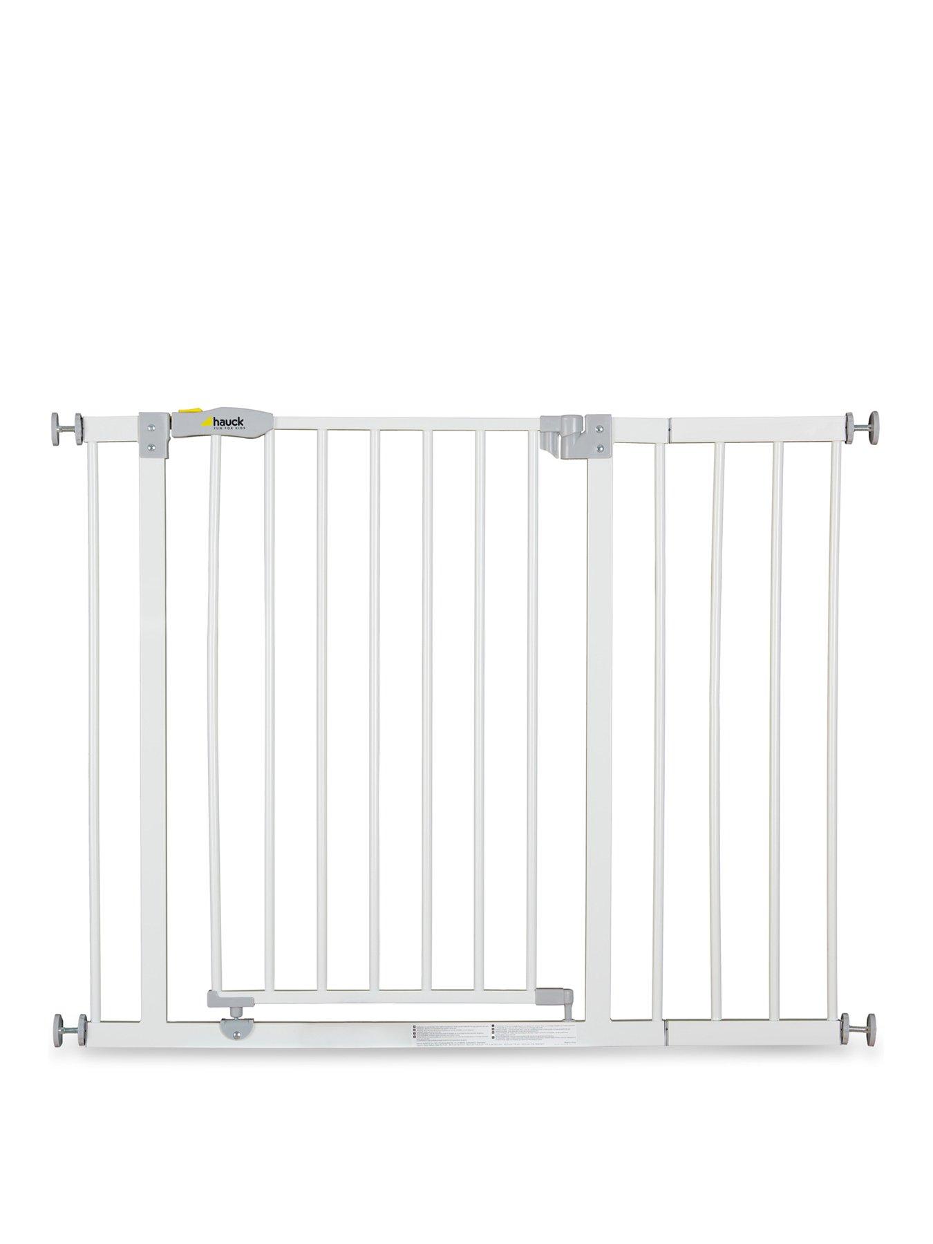 Image of Hauck Open N Stop Safety Gate + 21cm Extension - White