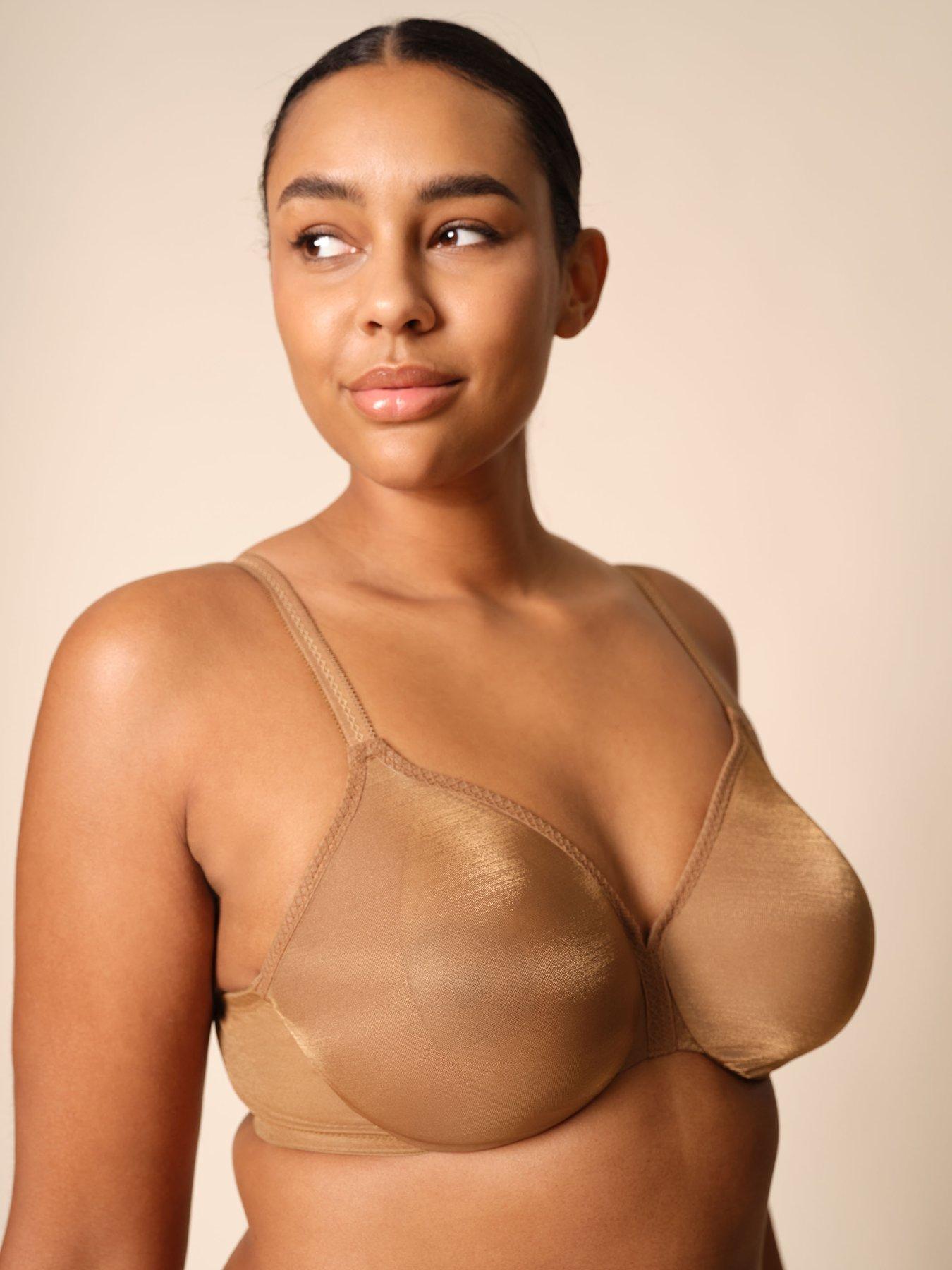 Gossard Glossies Sheer Moulded Bra - Bronze