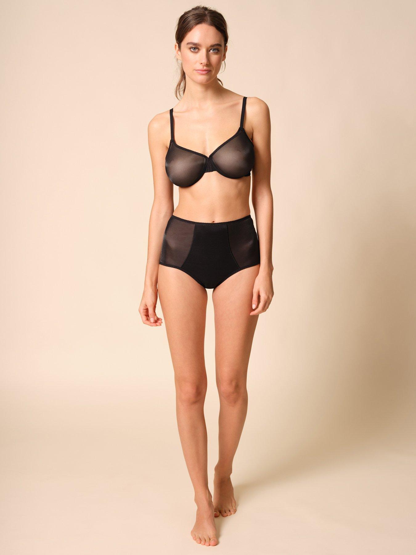 Image 3 of 5 of Gossard Glossies Deep Brief - Black
