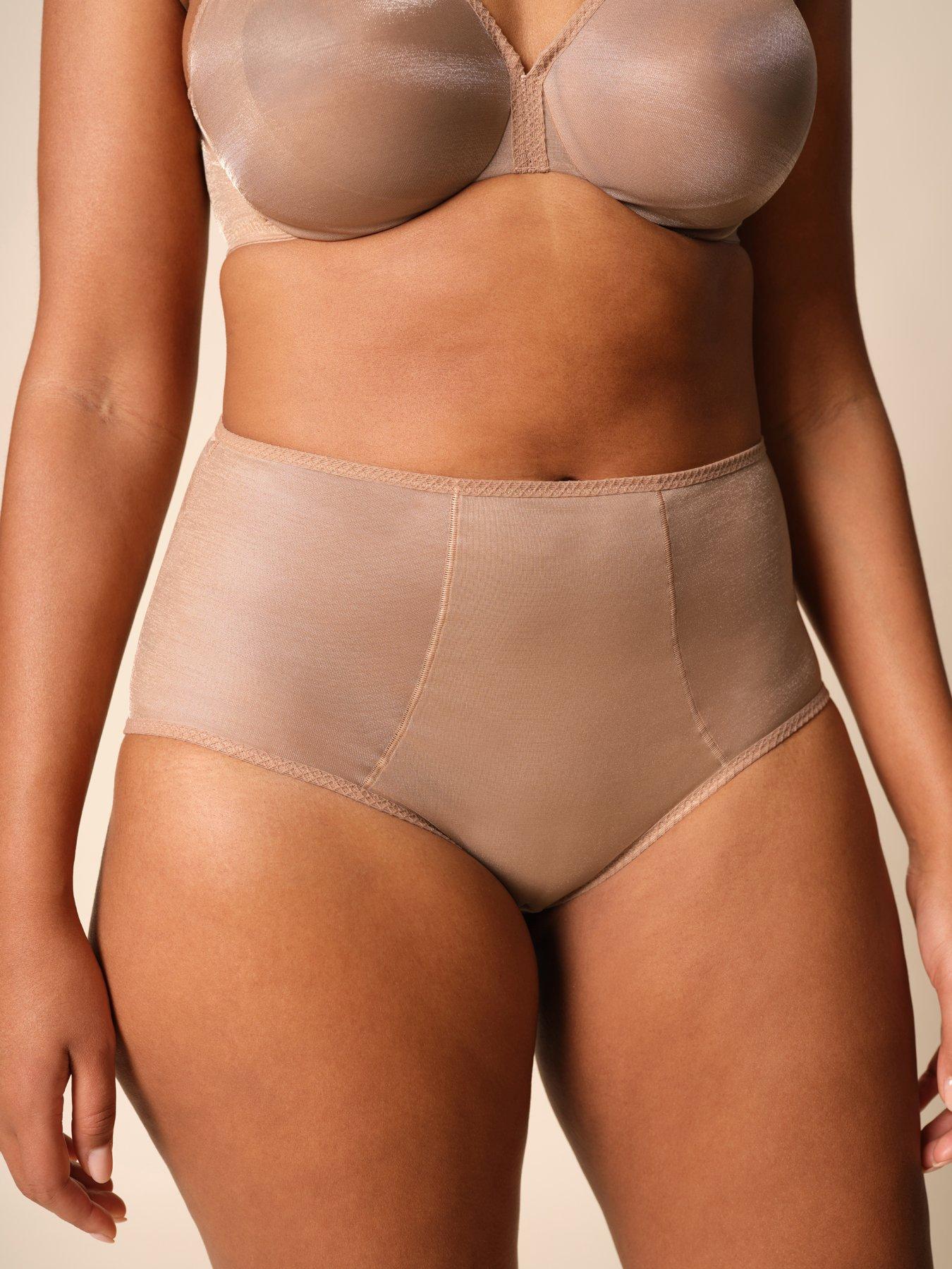 Image 1 of 5 of Gossard Glossies Deep Brief - Nude