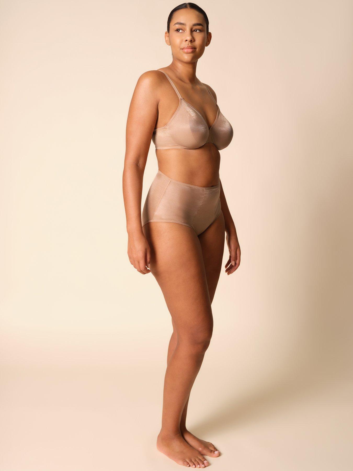 Image 2 of 5 of Gossard Glossies Deep Brief - Nude