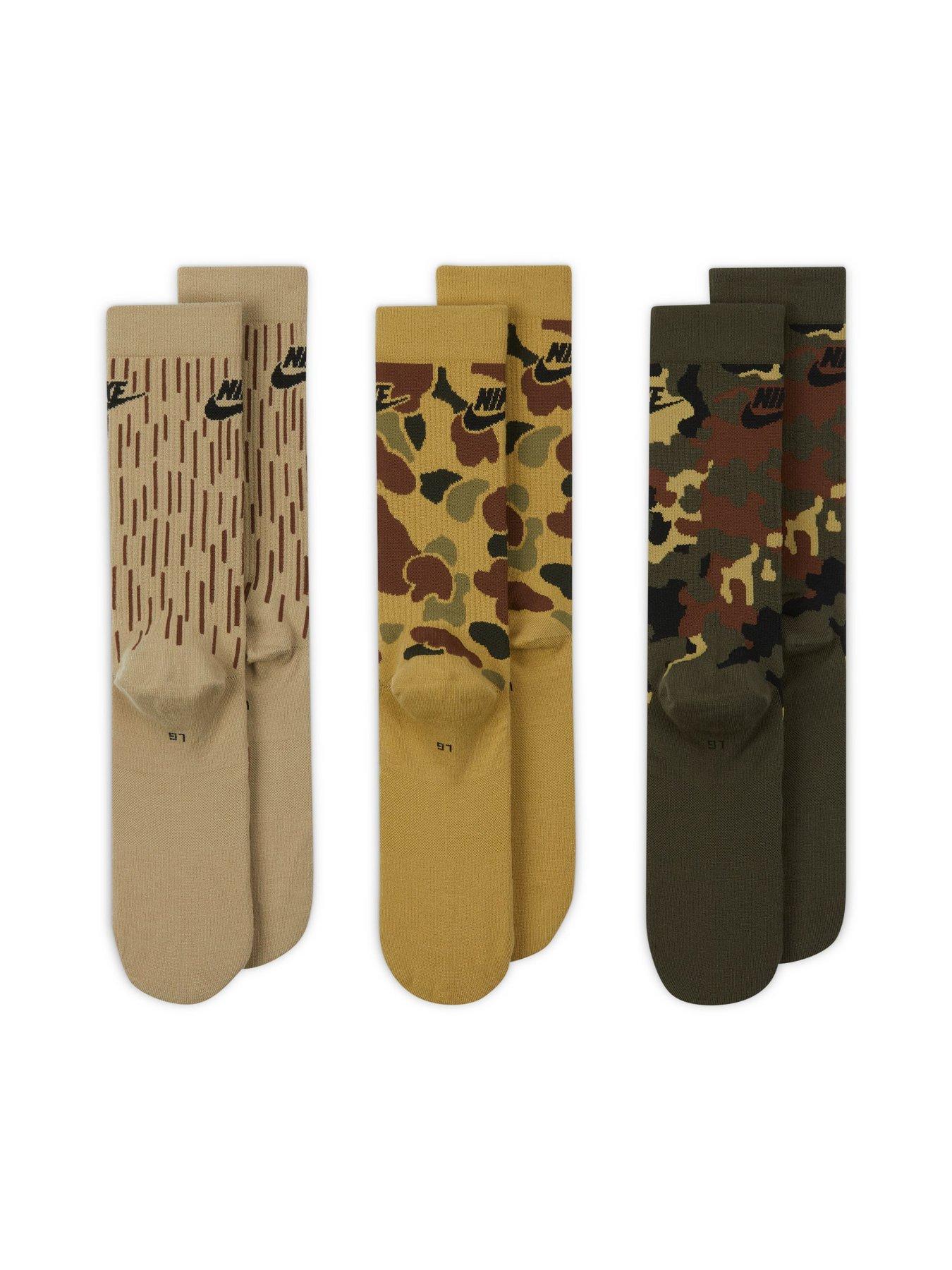 Mens nike 2025 camo socks