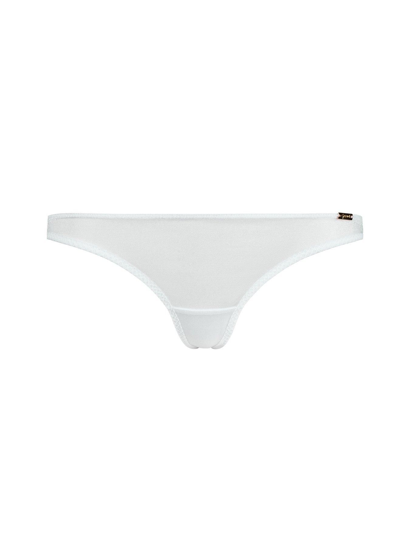 Image 5 of 5 of Gossard Glossies Thong - White