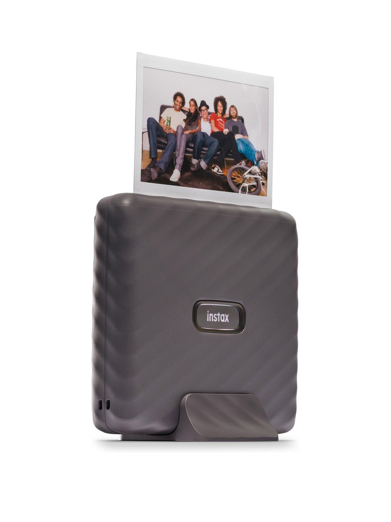 Image 2 of 6 of Fujifilm Instax Link Wide Printer + 40 Shots - Mocha Gray