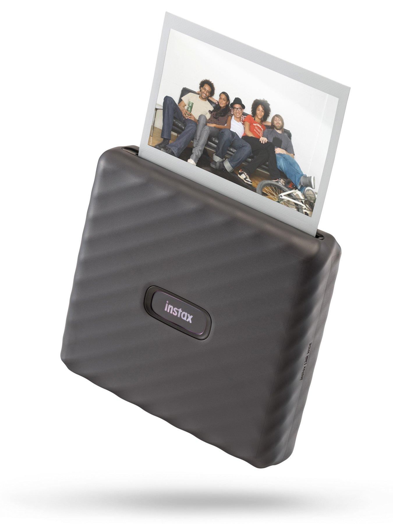 Image 3 of 6 of Fujifilm Instax Link Wide Printer + 40 Shots - Mocha Gray