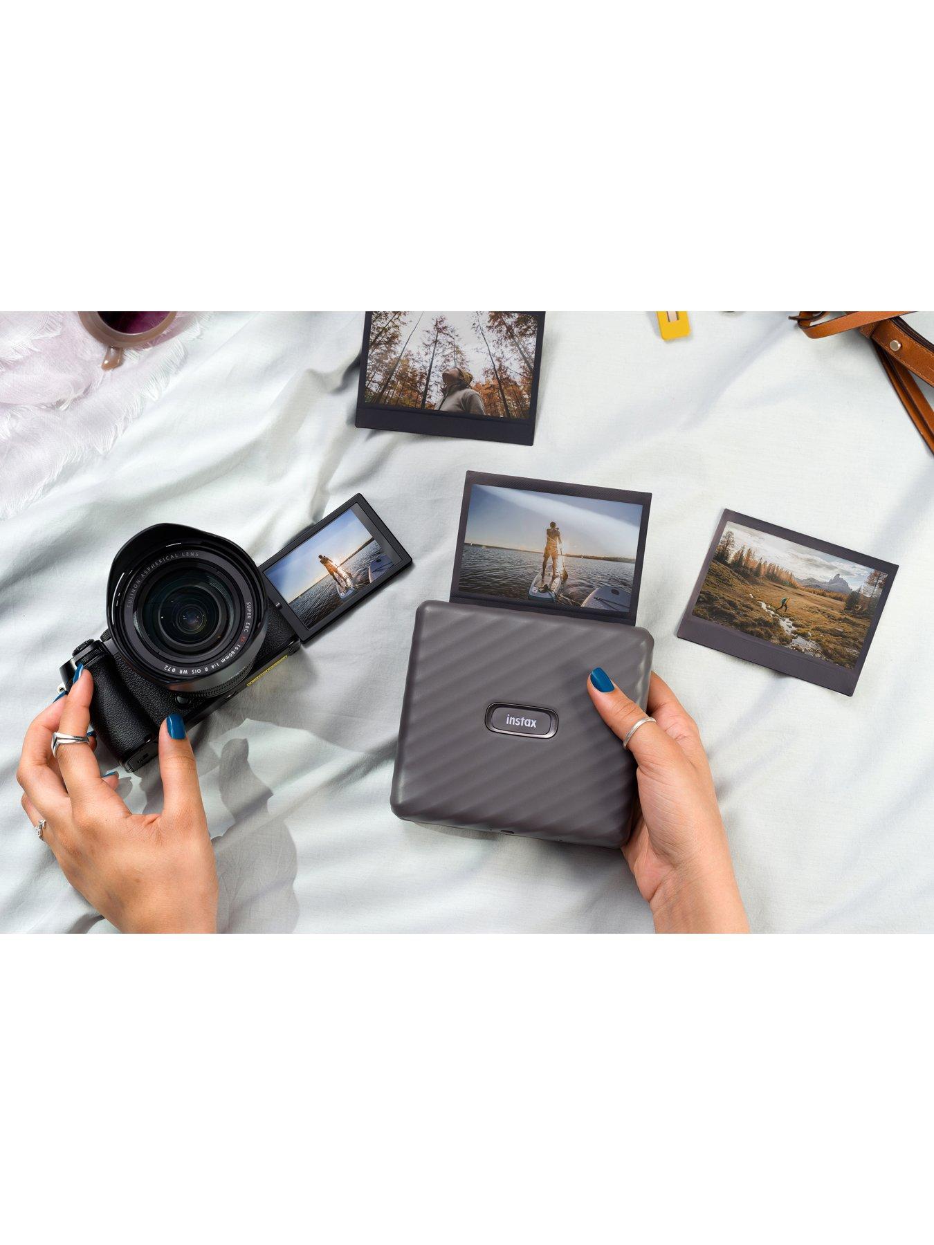Image 6 of 6 of Fujifilm Instax Link Wide Printer + 40 Shots - Mocha Gray