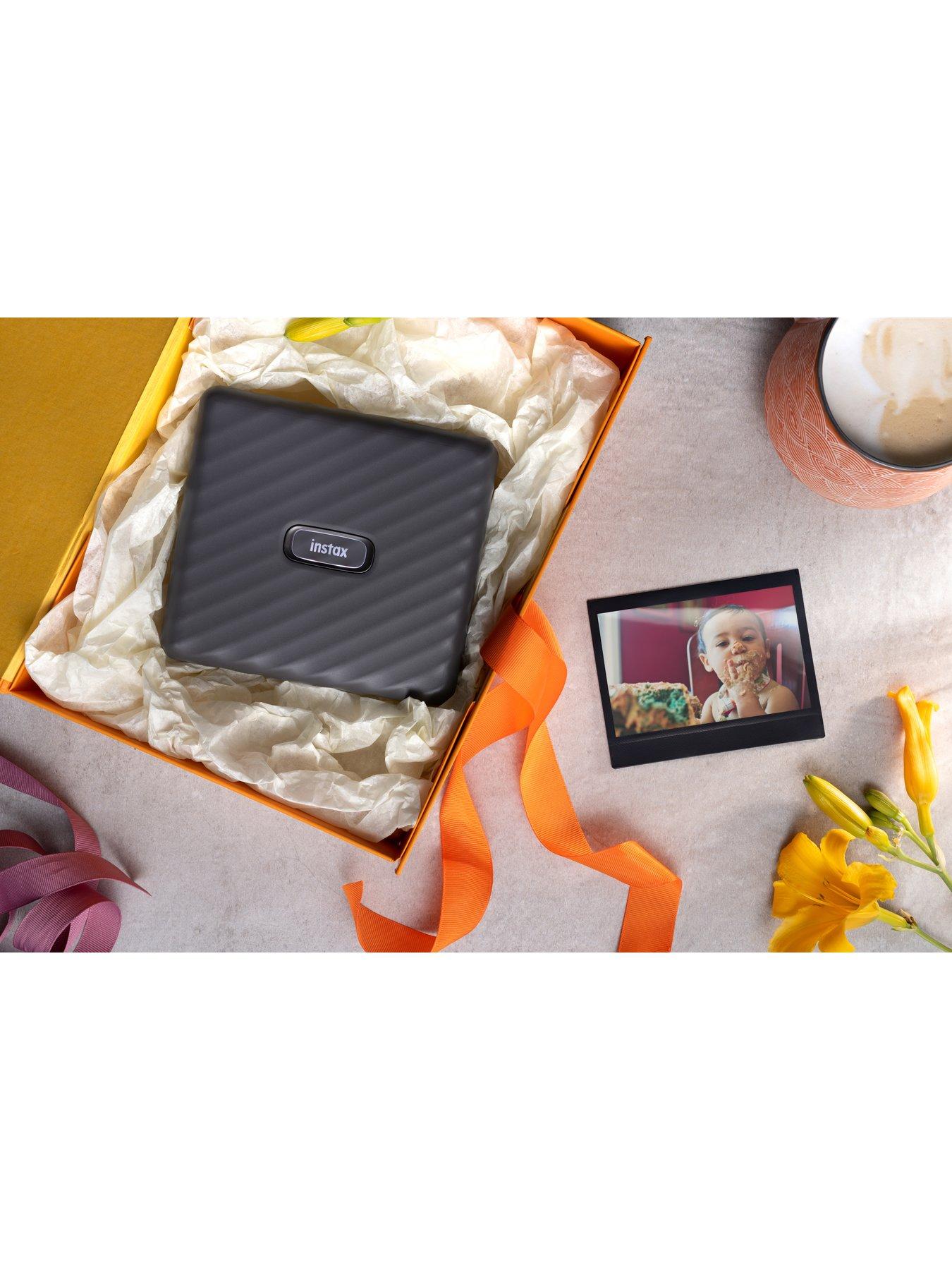 Image 7 of 7 of Fujifilm Instax Link Wide Printer + 20 Shots - Mocha Gray