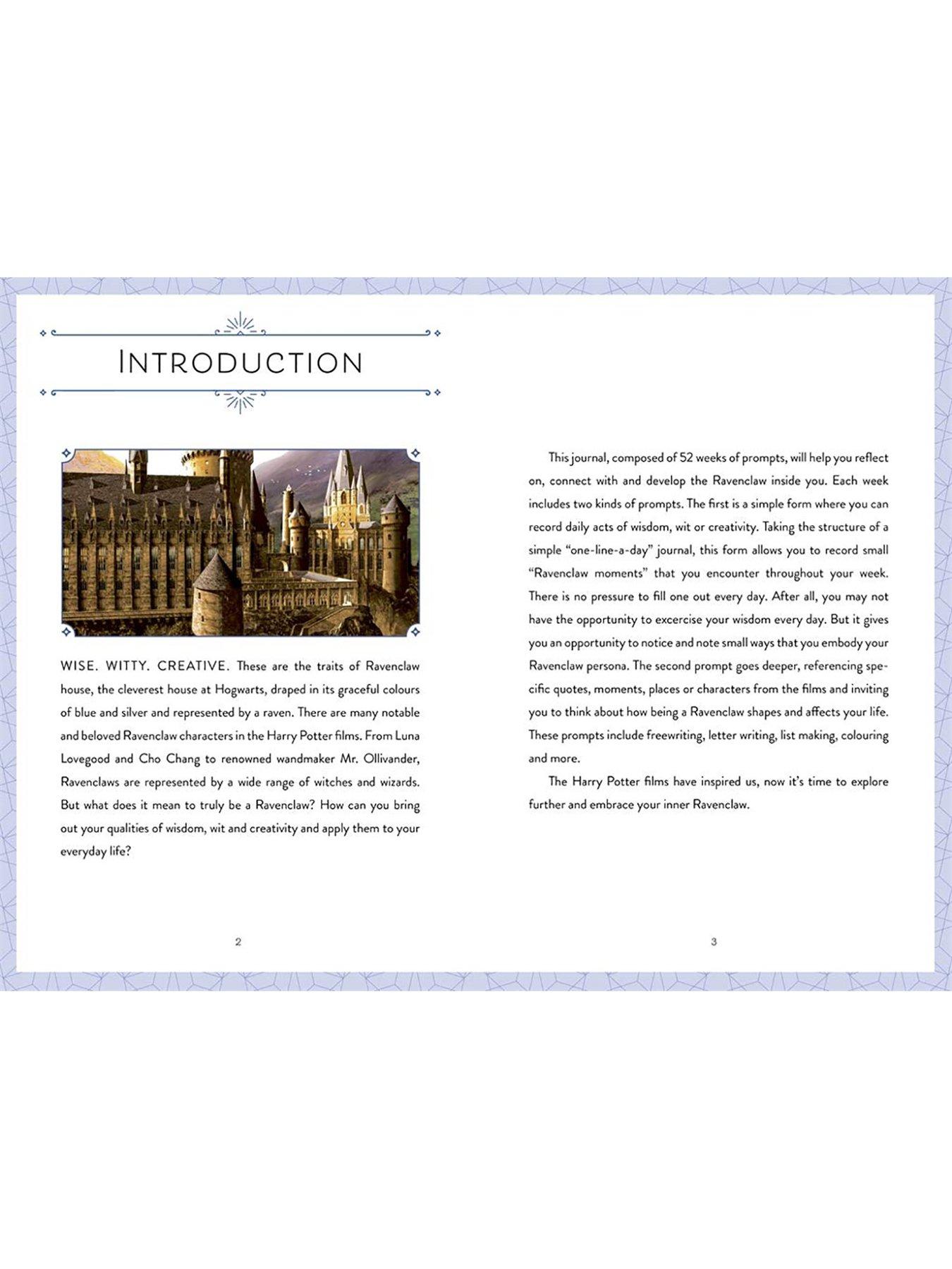 Image 2 of 3 of Harry Potter Ravenclaw Guided Journal