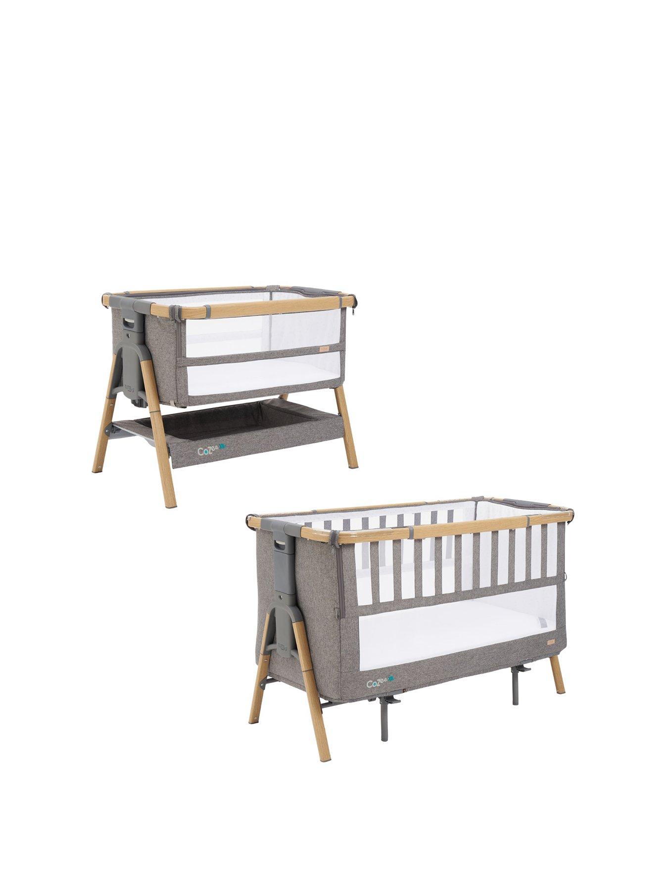 tutti-bambini-cozee-xl-bedside-crib-amp-cot-oak-charcoal