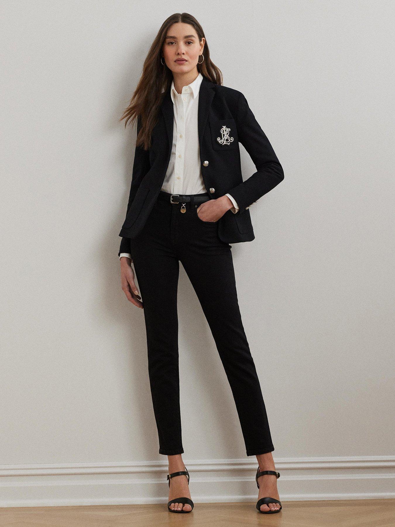 Image 3 of 4 of Lauren by Ralph Lauren Anfisa Lined Jacket - Black