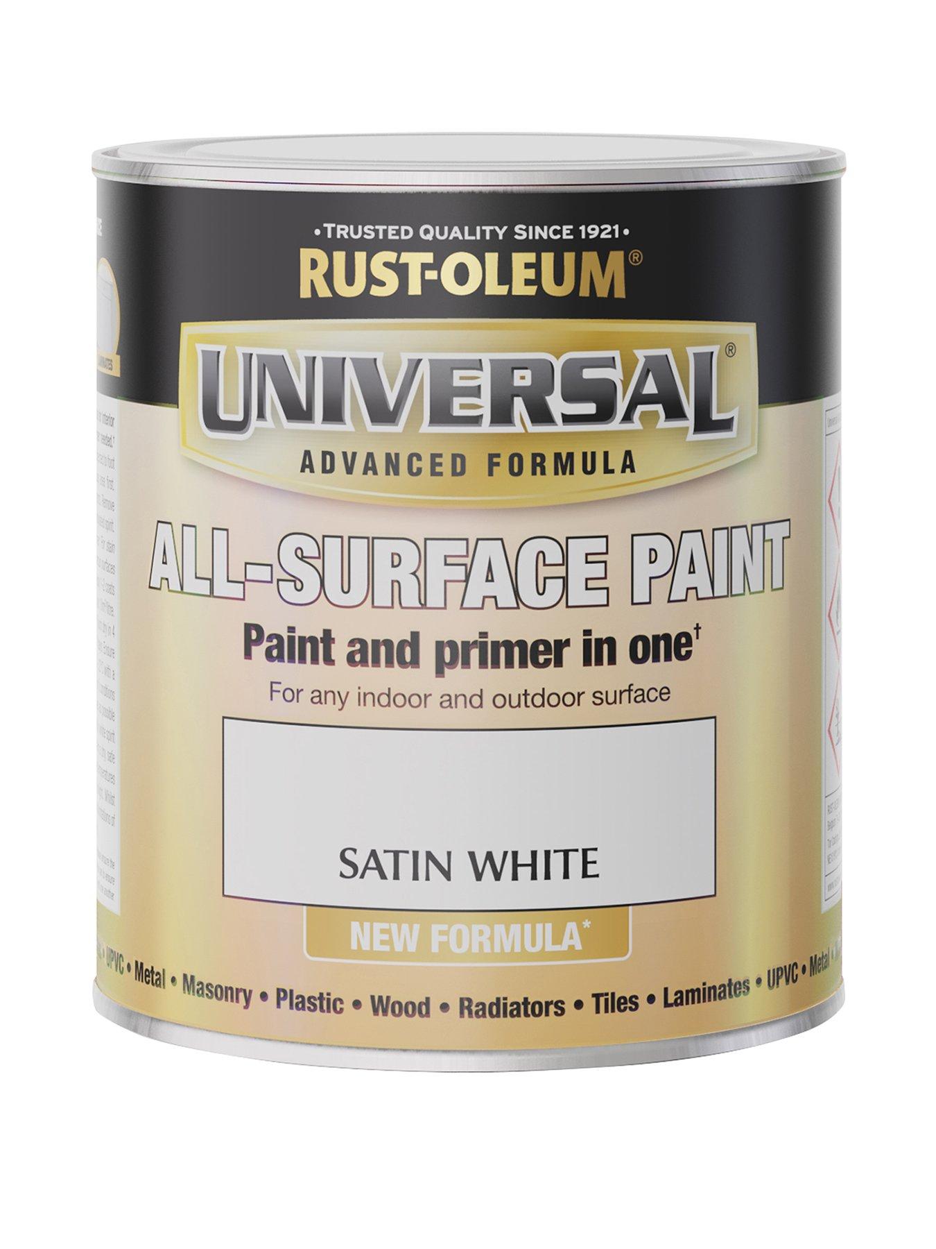 Image of Rust-Oleum Universal All-Surface Satin Finish Paint – White