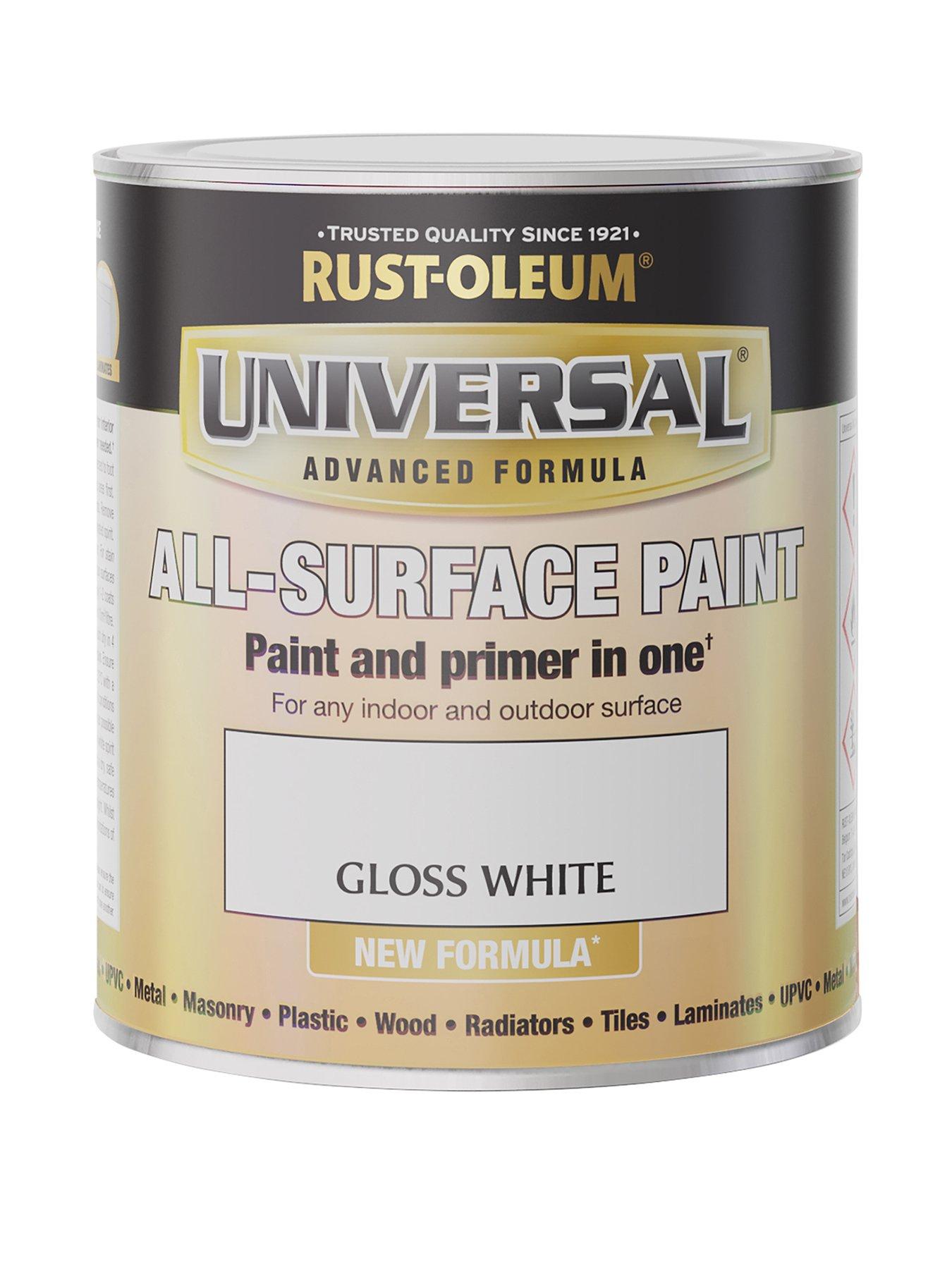 Image 1 of 3 of Rust-Oleum Universal All-Surface Finish Paint &ndash; Gloss White