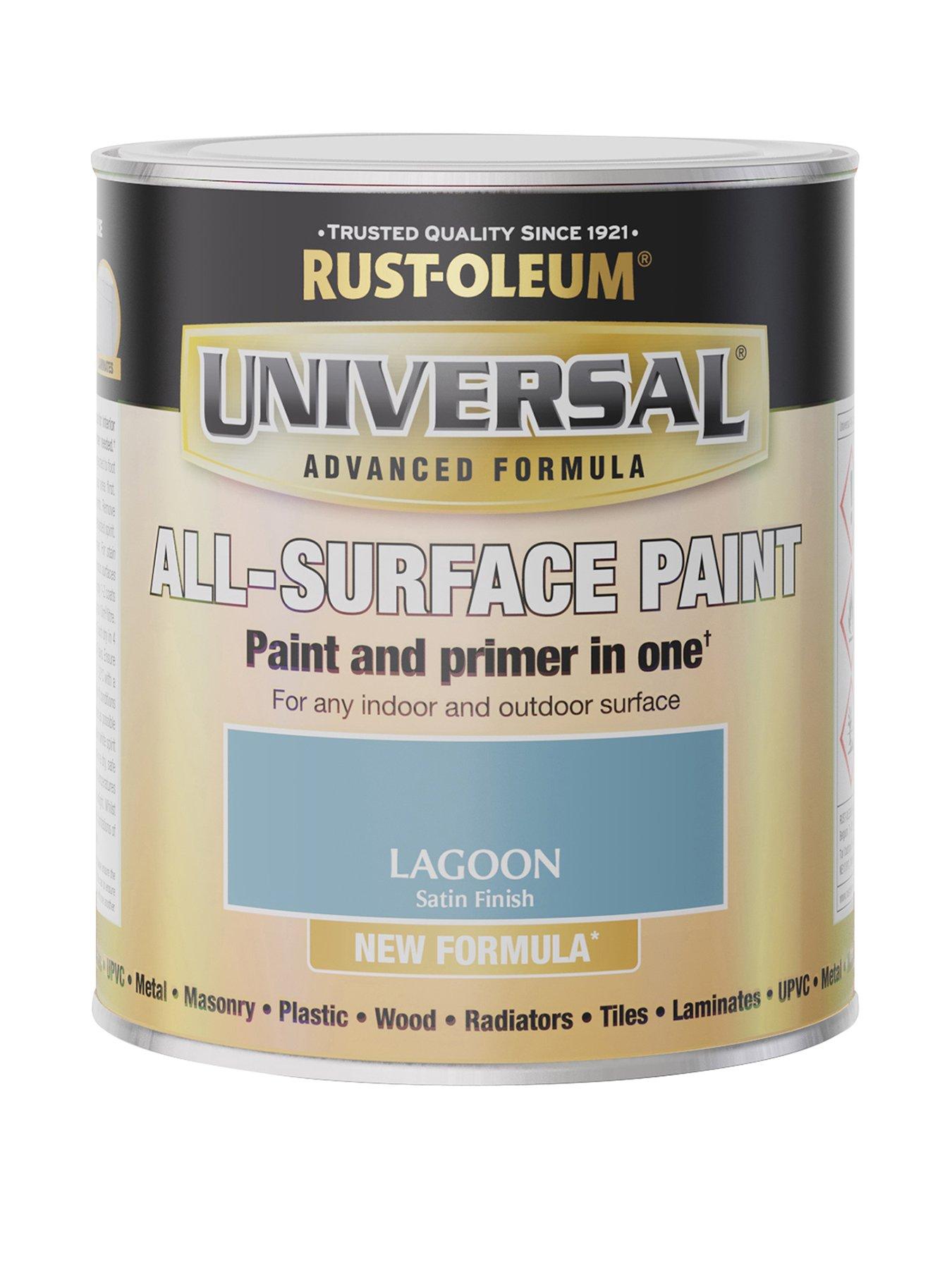 Image 1 of 3 of Rust-Oleum Universal All-Surface Satin Finish Paint &ndash; Lagoon