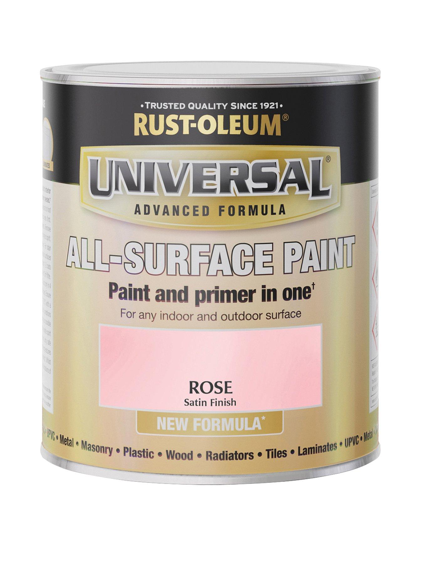 undefined Universal All-Surface Satin Finish Paint – Rose