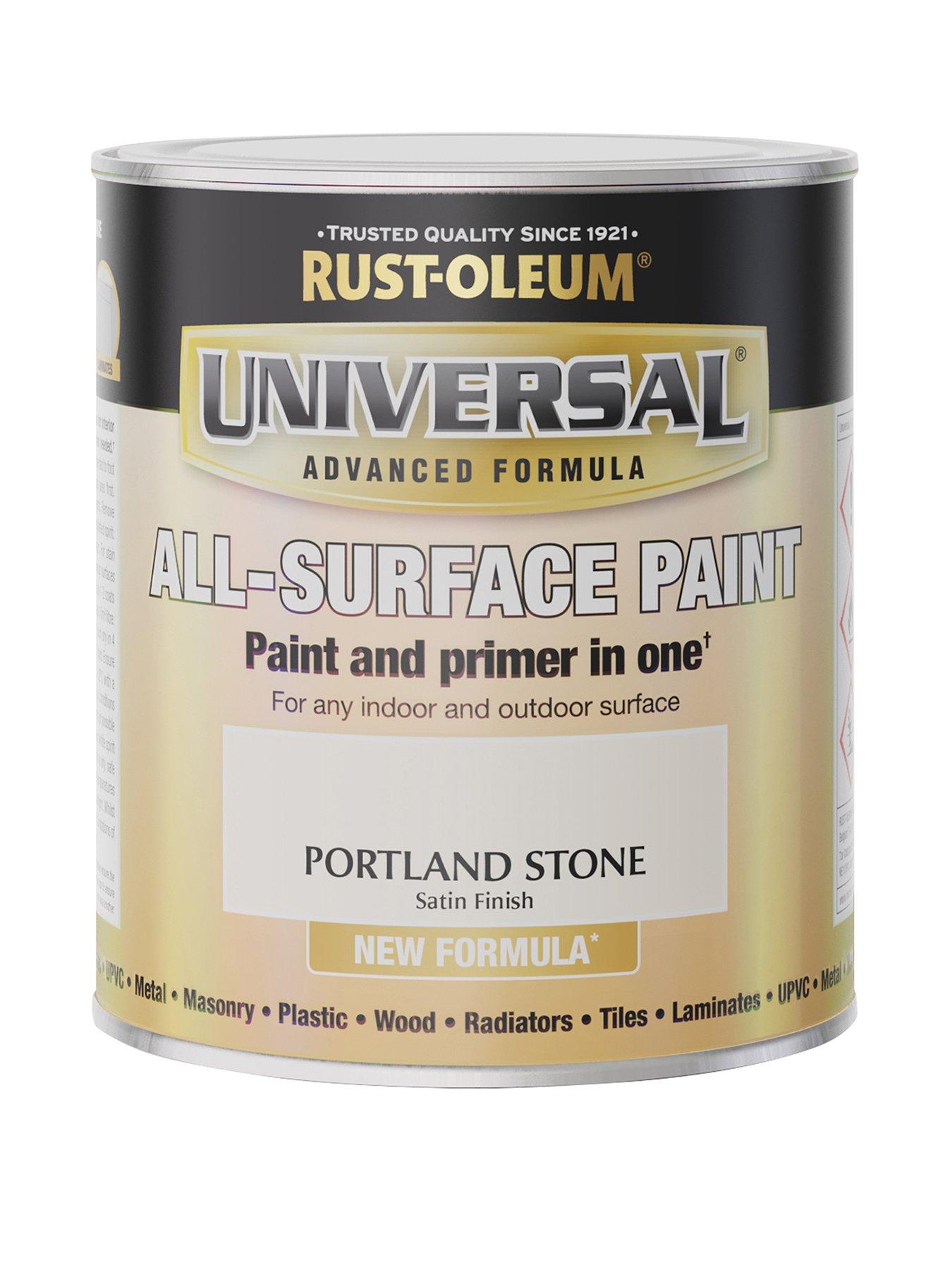 undefined Universal All-Surface Satin Finish Paint – Portland Stone