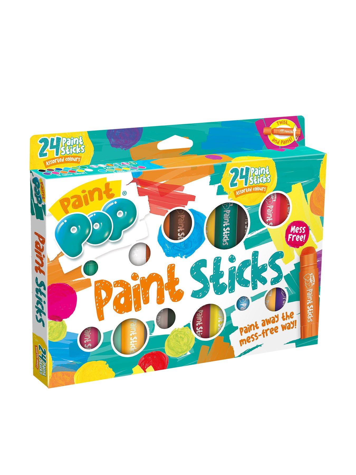 undefined Paint Pop Paint Sticks Colour Pops Classic & Metallic Colours - 24 Pack