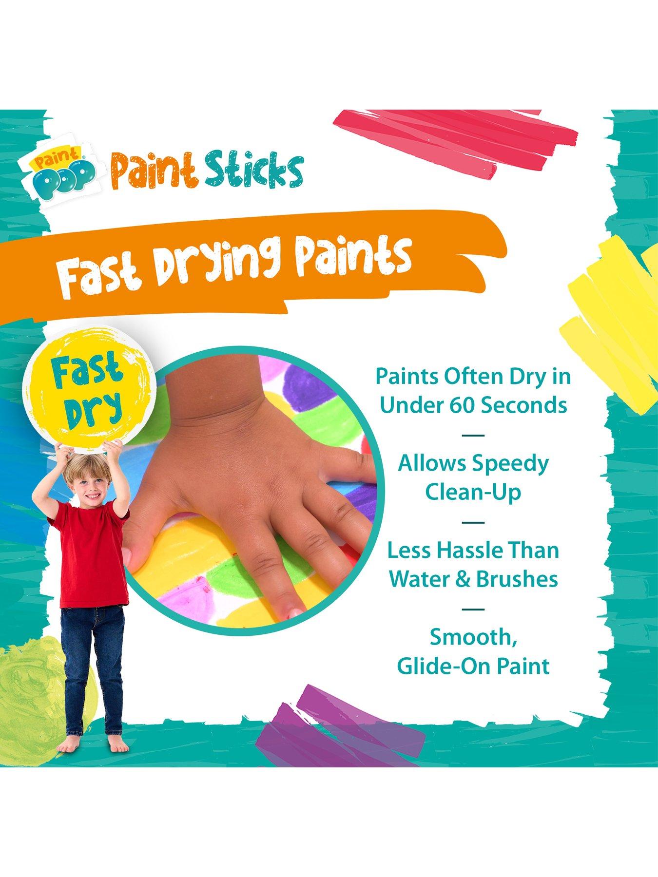Image 3 of 8 of Paint Pop Paint Sticks Jumbo Stick (includes 30 assorted paint sticks)