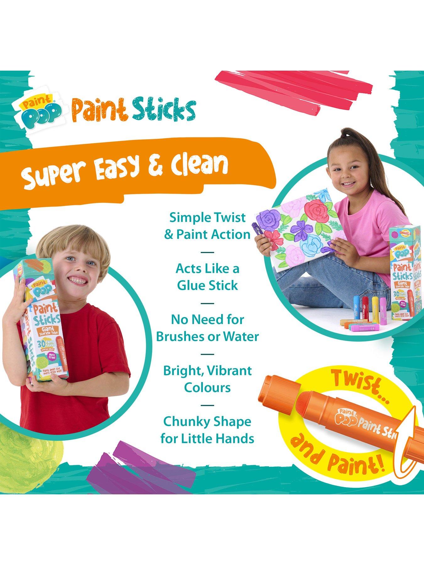 Image 4 of 8 of Paint Pop Paint Sticks Jumbo Stick (includes 30 assorted paint sticks)