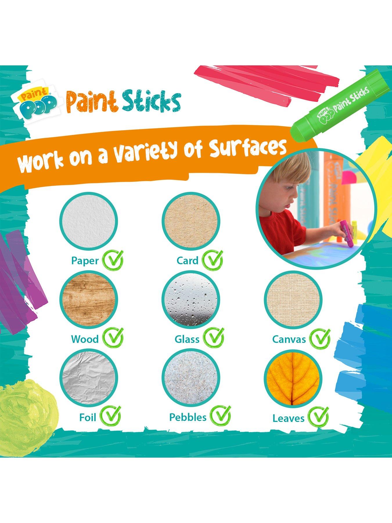 Image 6 of 8 of Paint Pop Paint Sticks Jumbo Stick (includes 30 assorted paint sticks)
