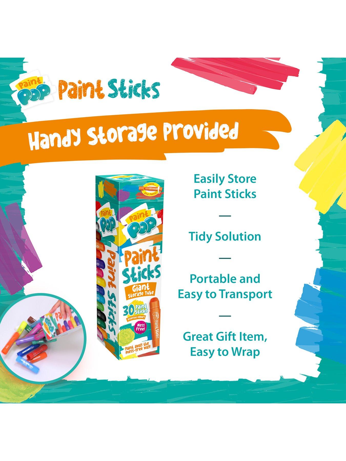 Image 7 of 8 of Paint Pop Paint Sticks Jumbo Stick (includes 30 assorted paint sticks)