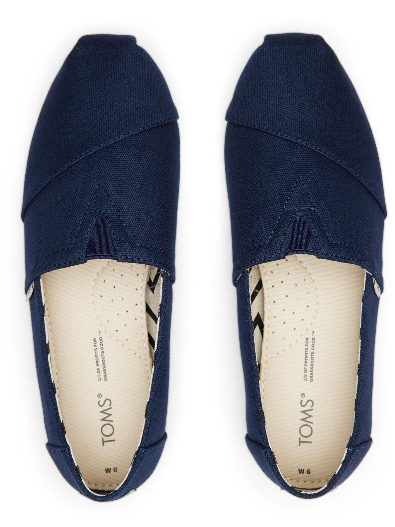 Image 4 of 5 of TOMS Alpargata Classic Espadrille - Navy