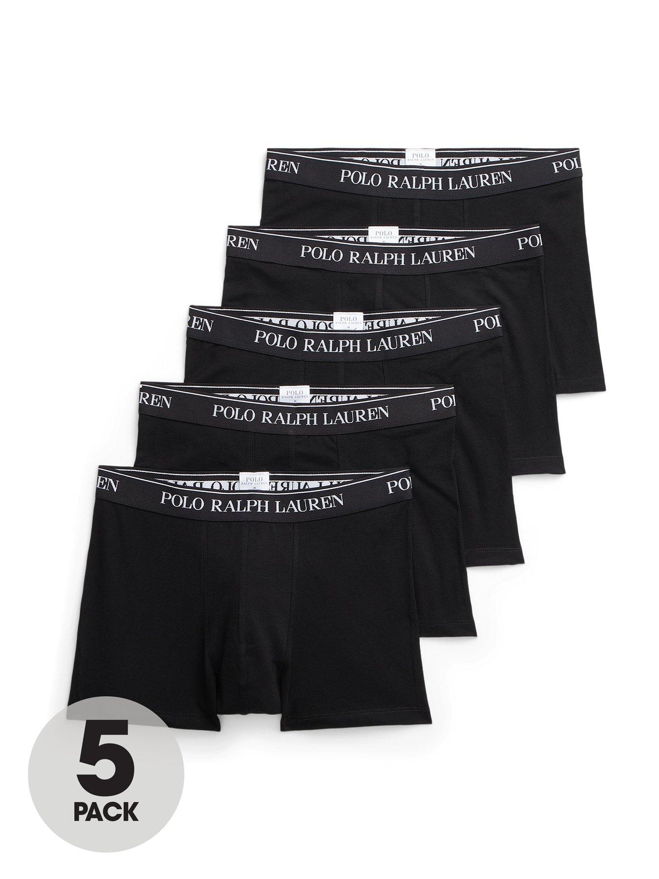 Polo Ralph Lauren 5 Pack Trunks - Black