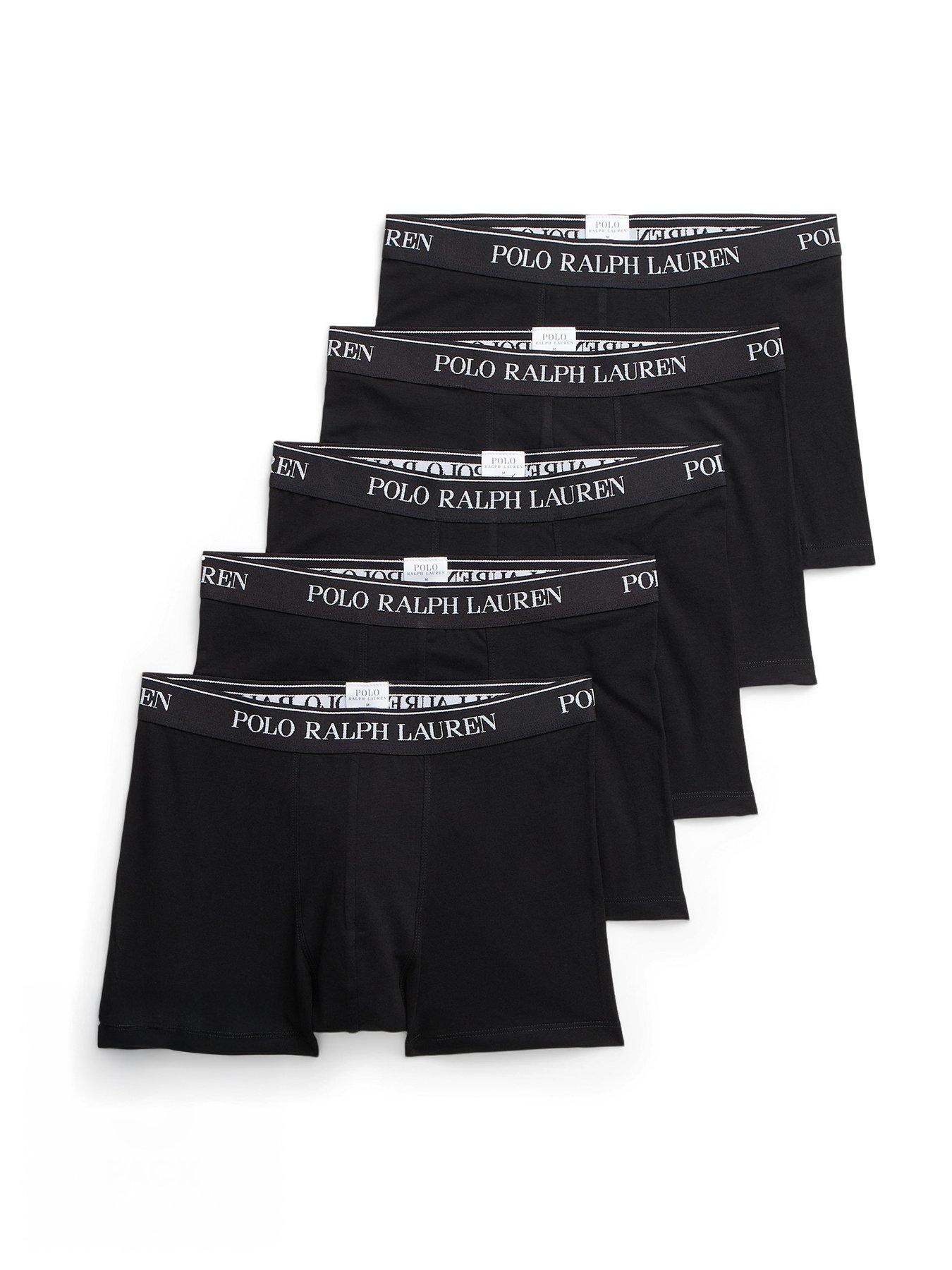 Image 1 of 4 of Polo Ralph Lauren 5 Pack Trunks - Black