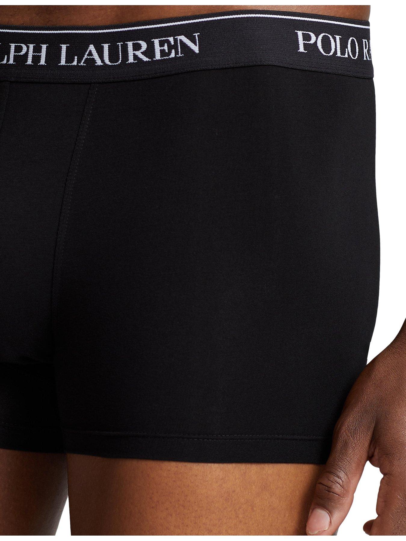 Image 4 of 4 of Polo Ralph Lauren 5 Pack Trunks - Black