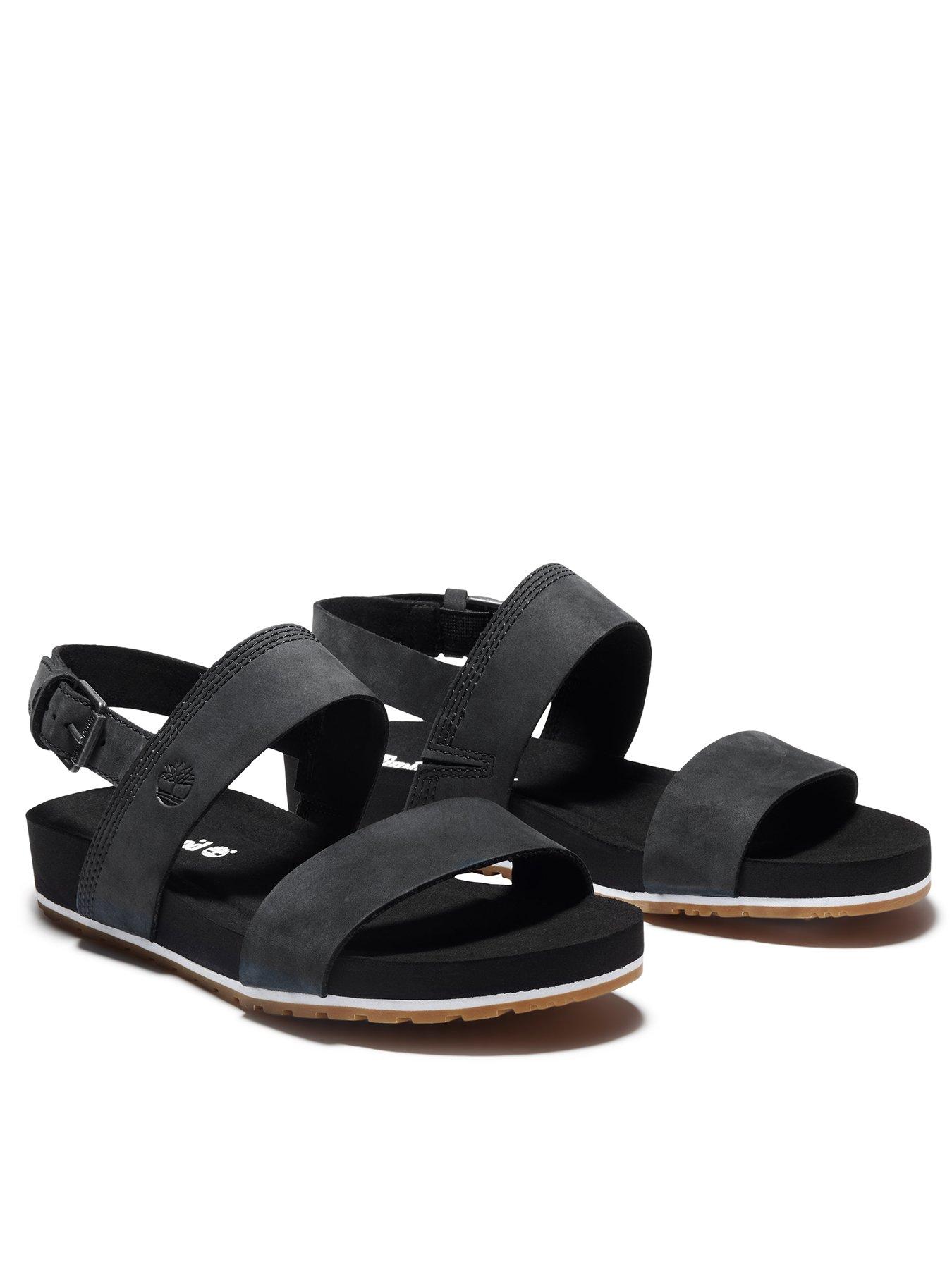 Timberland Malibu Waves Flat Sandals - Black