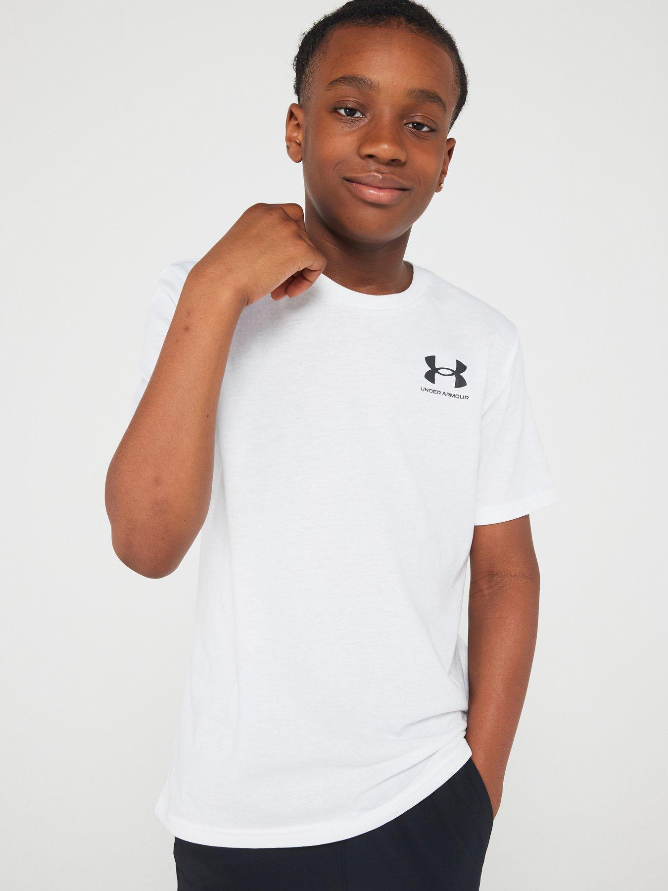 under-armour-boys-sportstyle-small-logo-t-shirt-whiteblack