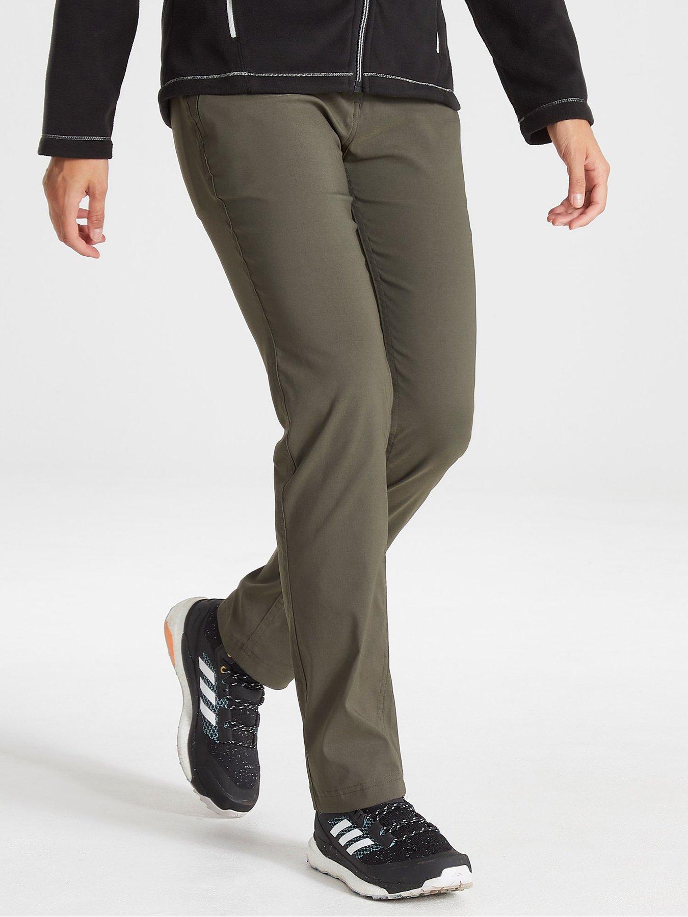 Image of Craghoppers Kiwi Pro II  Short Length Walking Trousers - Khaki