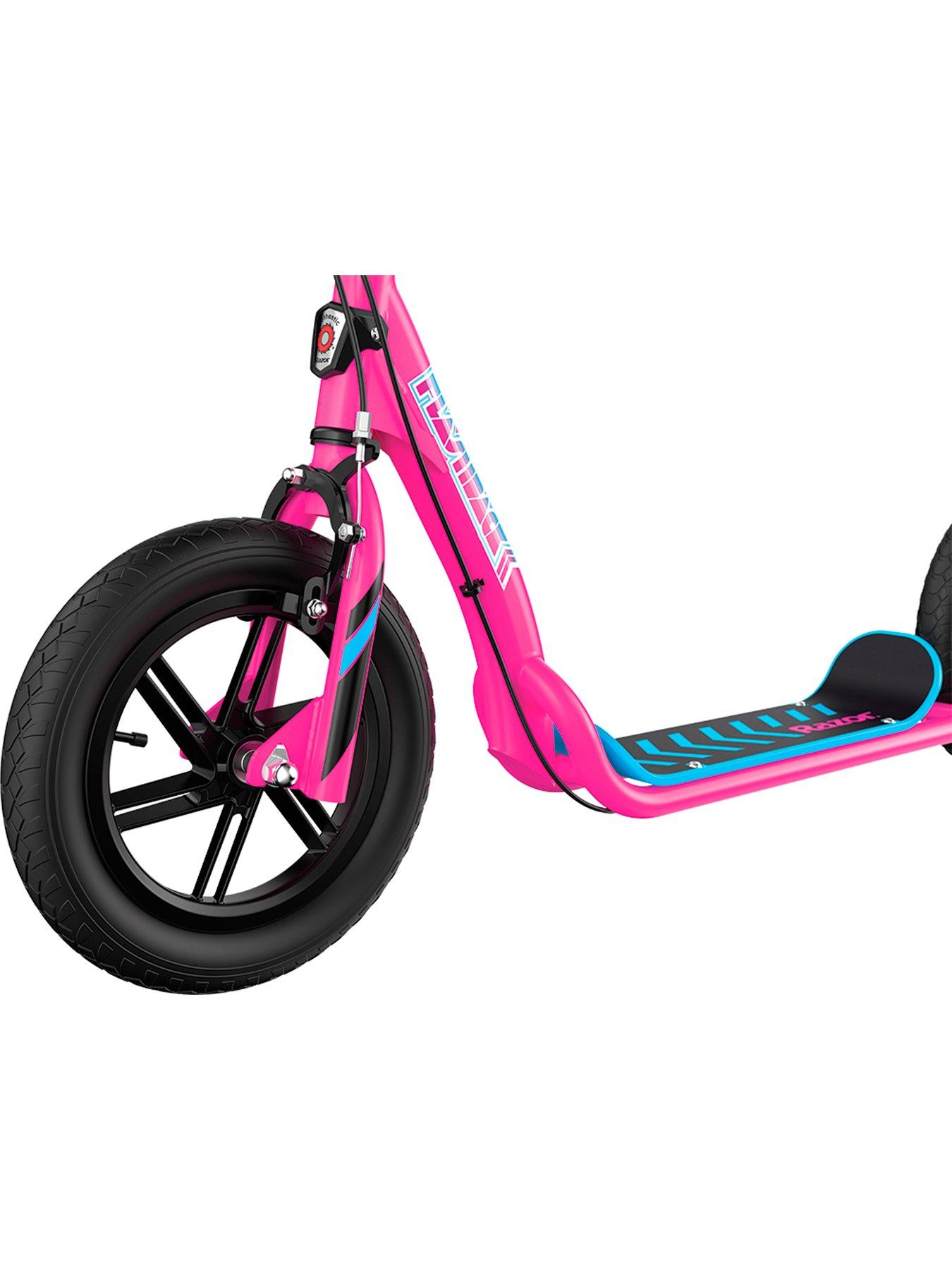 Image 4 of 8 of Razor Flashback Kick Scooter for Kids 8+, BMX Style - Pink