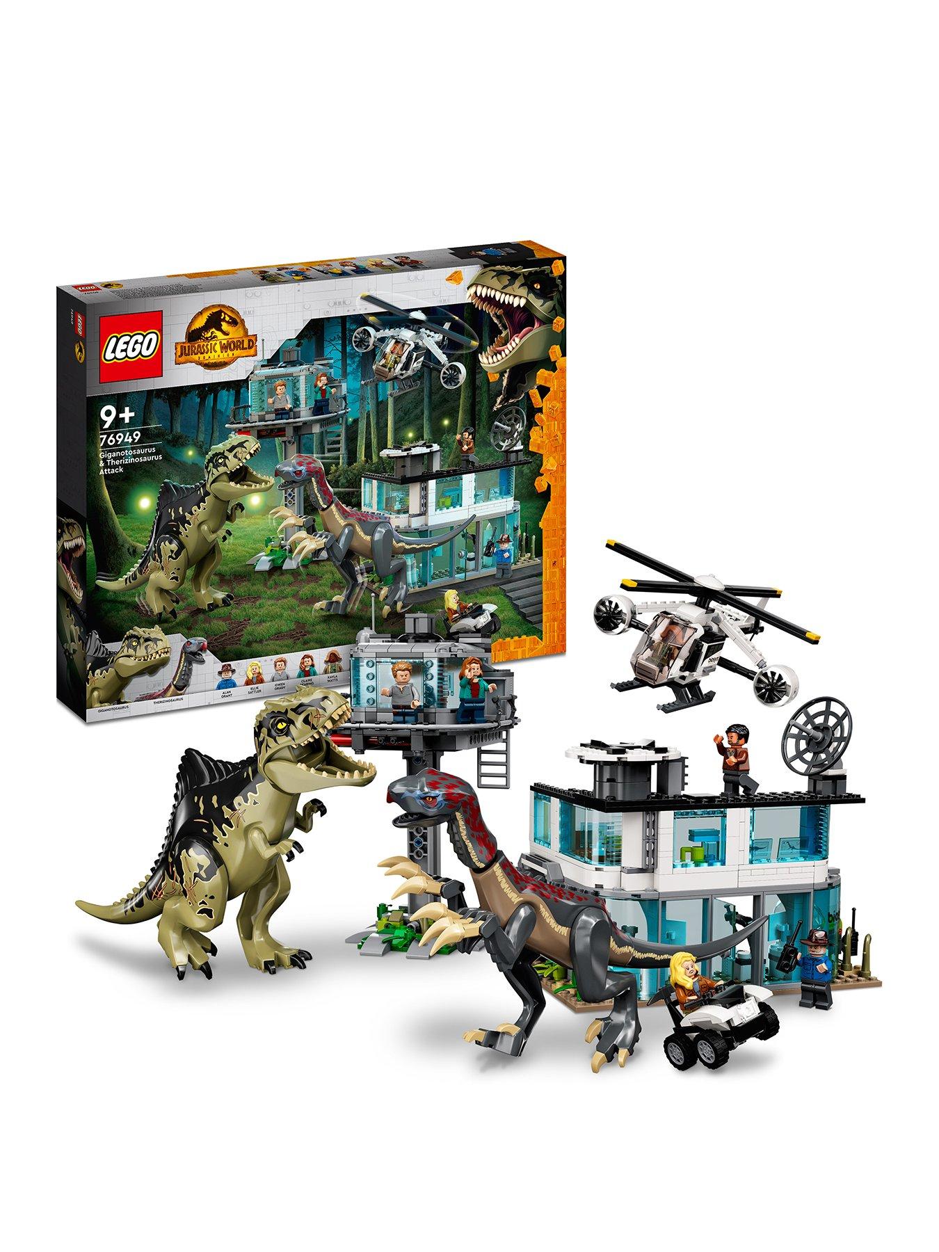 Tilsyneladende absorption Forløber LEGO Jurassic World Giganotosaurus & Therizinosaurus Attack | Very Ireland