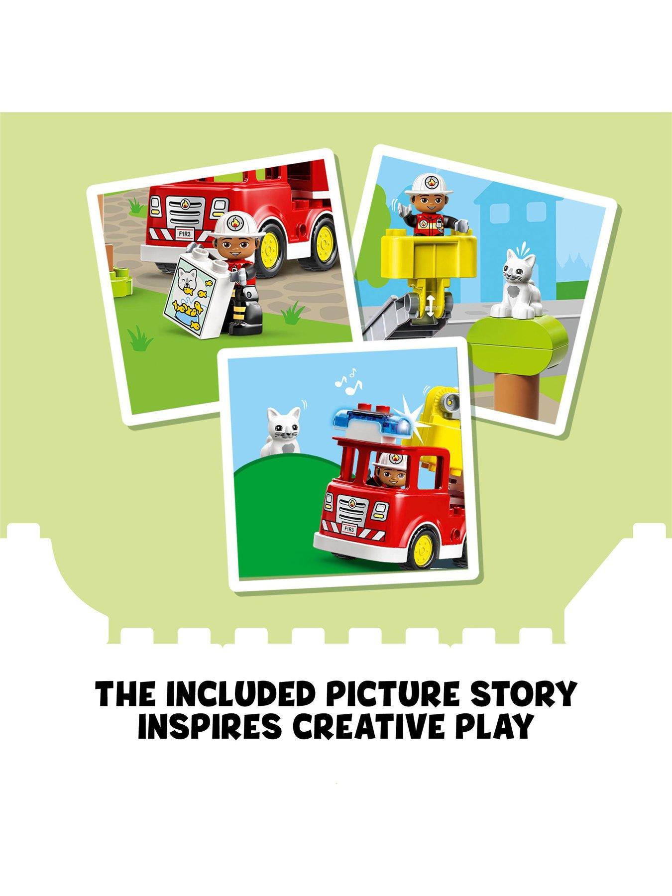 Image 6 of 8 of LEGO Duplo Fire Truck