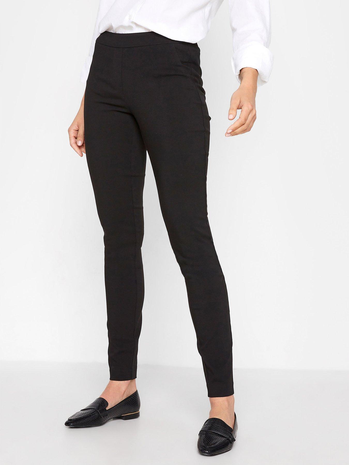 Image 1 of 2 of Long Tall Sally Bi-stretch Skinny Trouser - Black