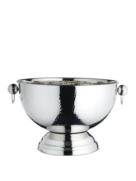 barcraft-hammered-stainless-steel-champagne-bowl