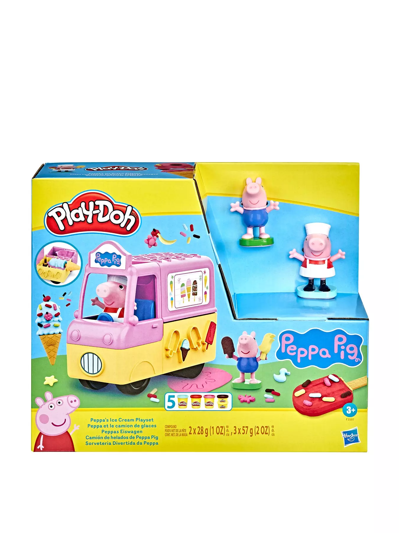 Play-Doh Swirlin' Smoothies Toy Blender Playset, Play Kitchen Appliances,  Kids Arts and Crafts Toys for 3 Year Old Girls and Boys and Up