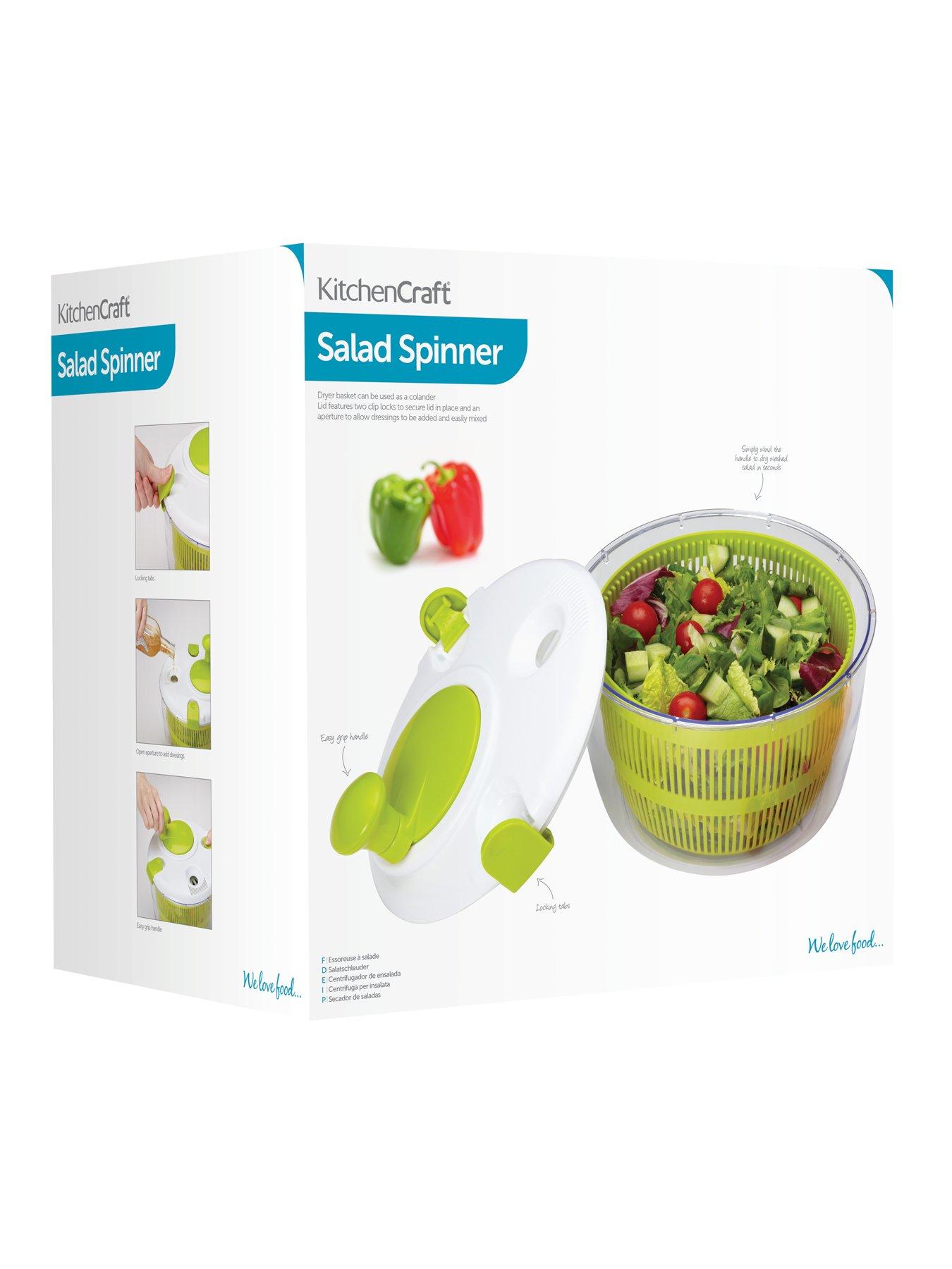 Image 2 of 4 of KitchenCraft Twist Action Salad Spinner