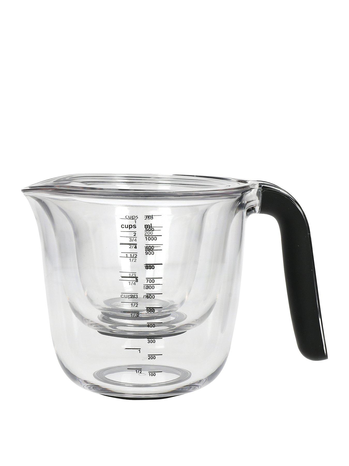 Image of KitchenAid Set Of 3 Black Measuring Jugs