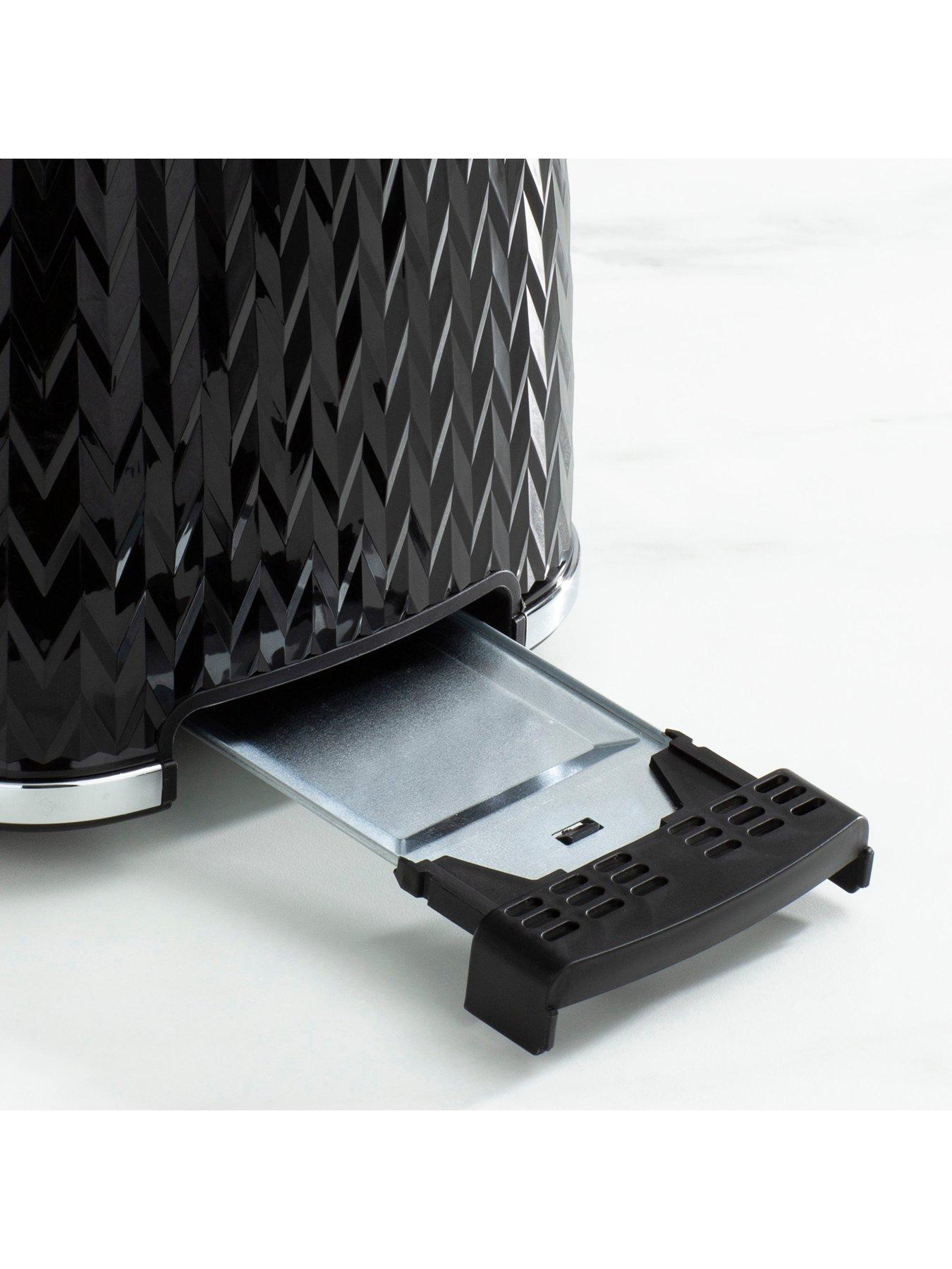 Image 5 of 5 of Daewoo Argyle 2-Slice Toaster&nbsp;- Black