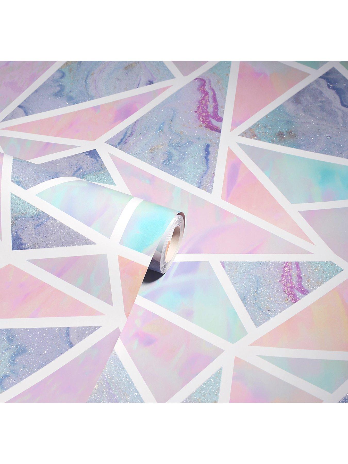 Image 3 of 4 of ARTHOUSE Pastel Geo Wallpaper