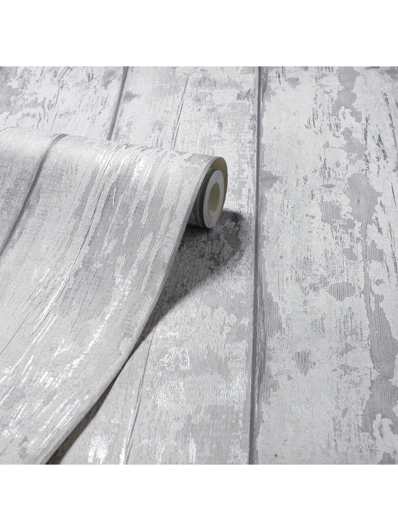 arthouse-metallic-wash-wood-wallpaper-in-greysilverback