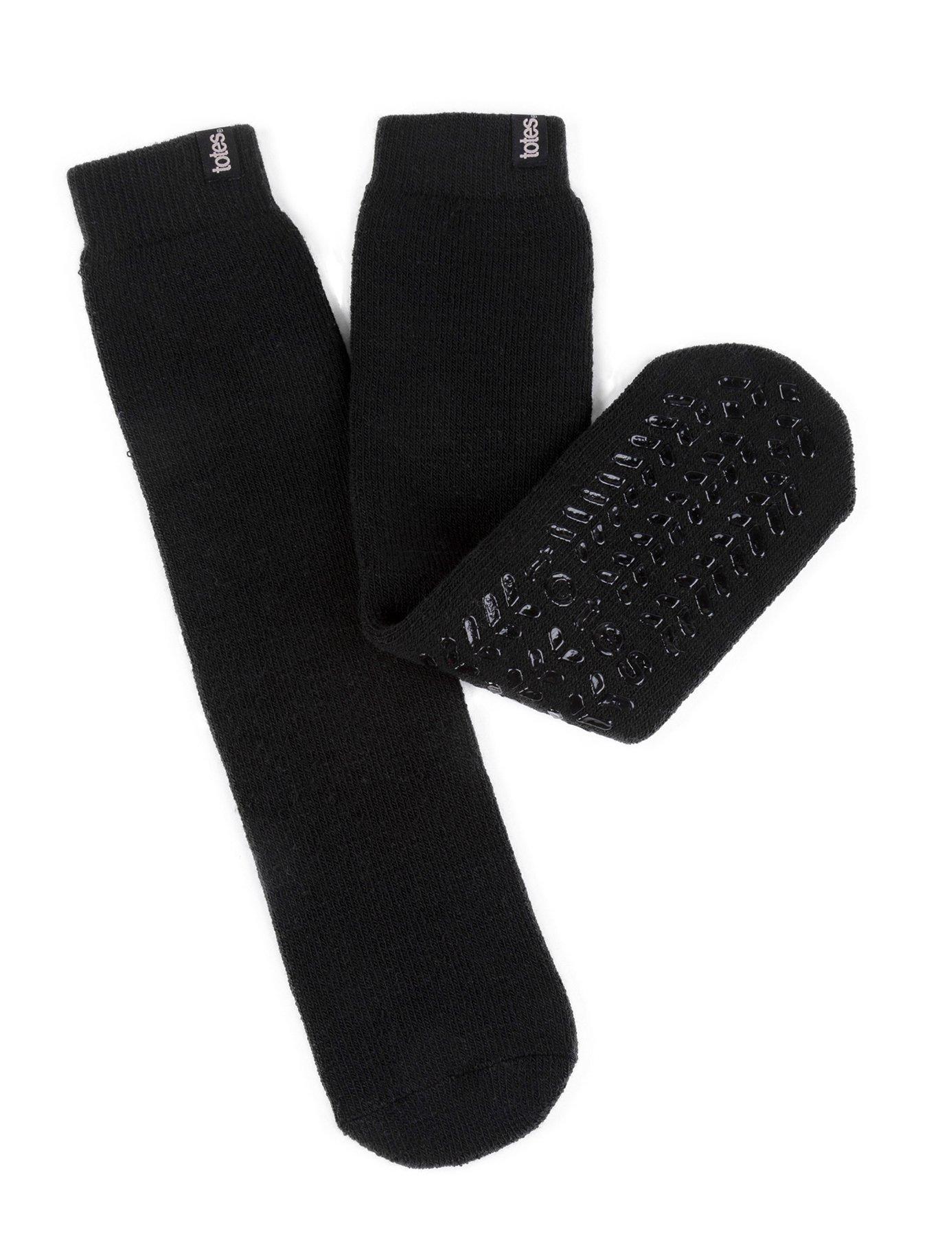 totes-thermalnbsporiginal-slipper-soxnbsp--black