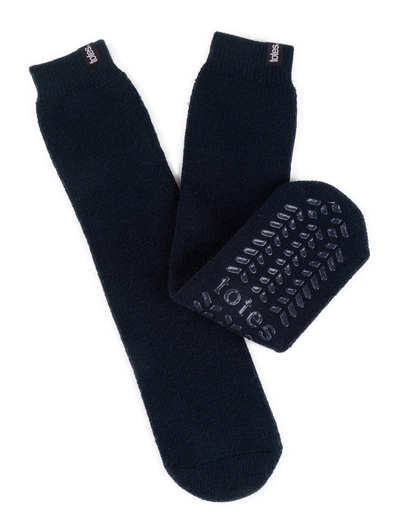 Image 1 of 4 of TOTES Thermal Original Slipper-Sox - Navy