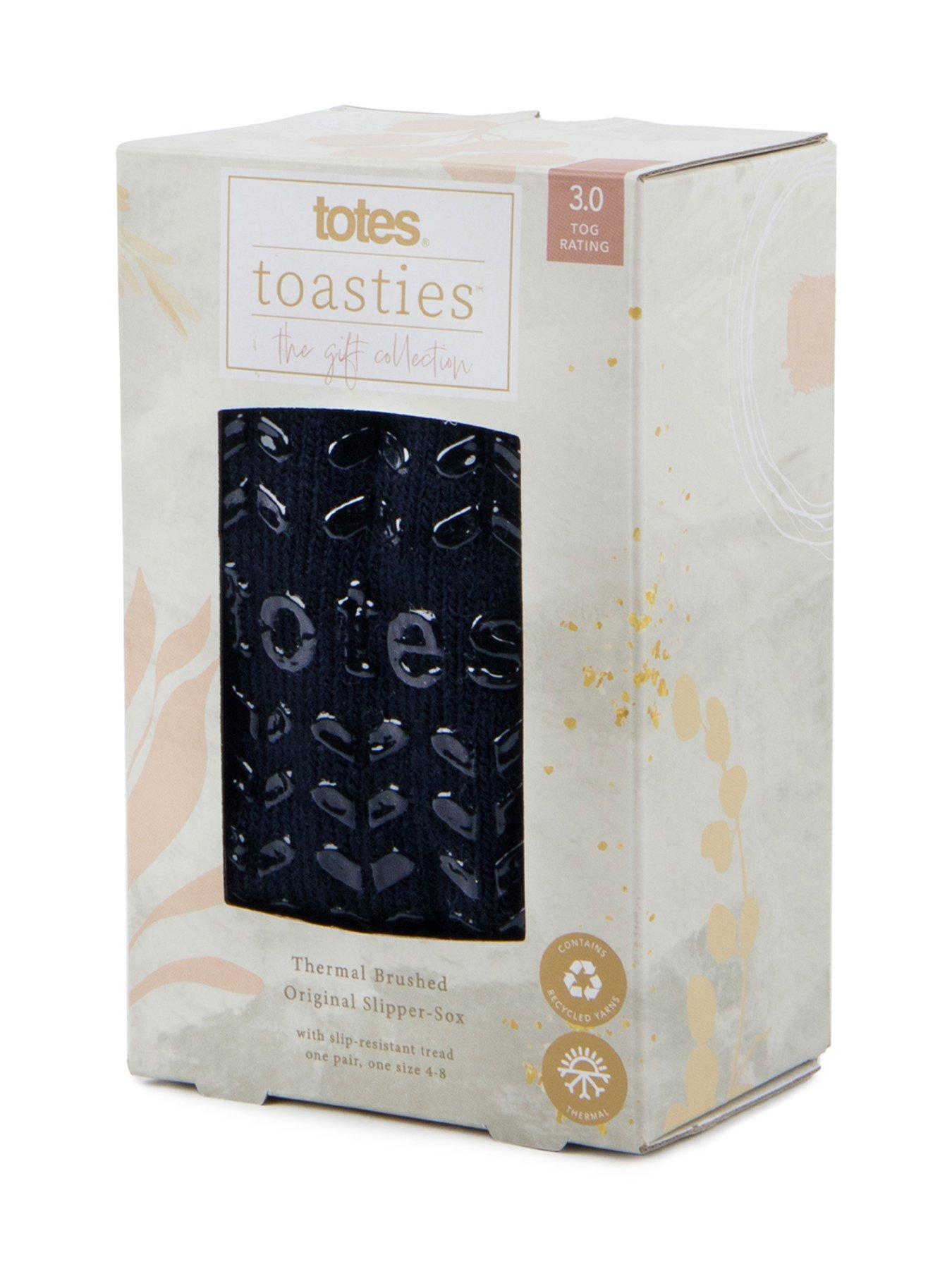 Image 2 of 4 of TOTES Thermal Original Slipper-Sox - Navy