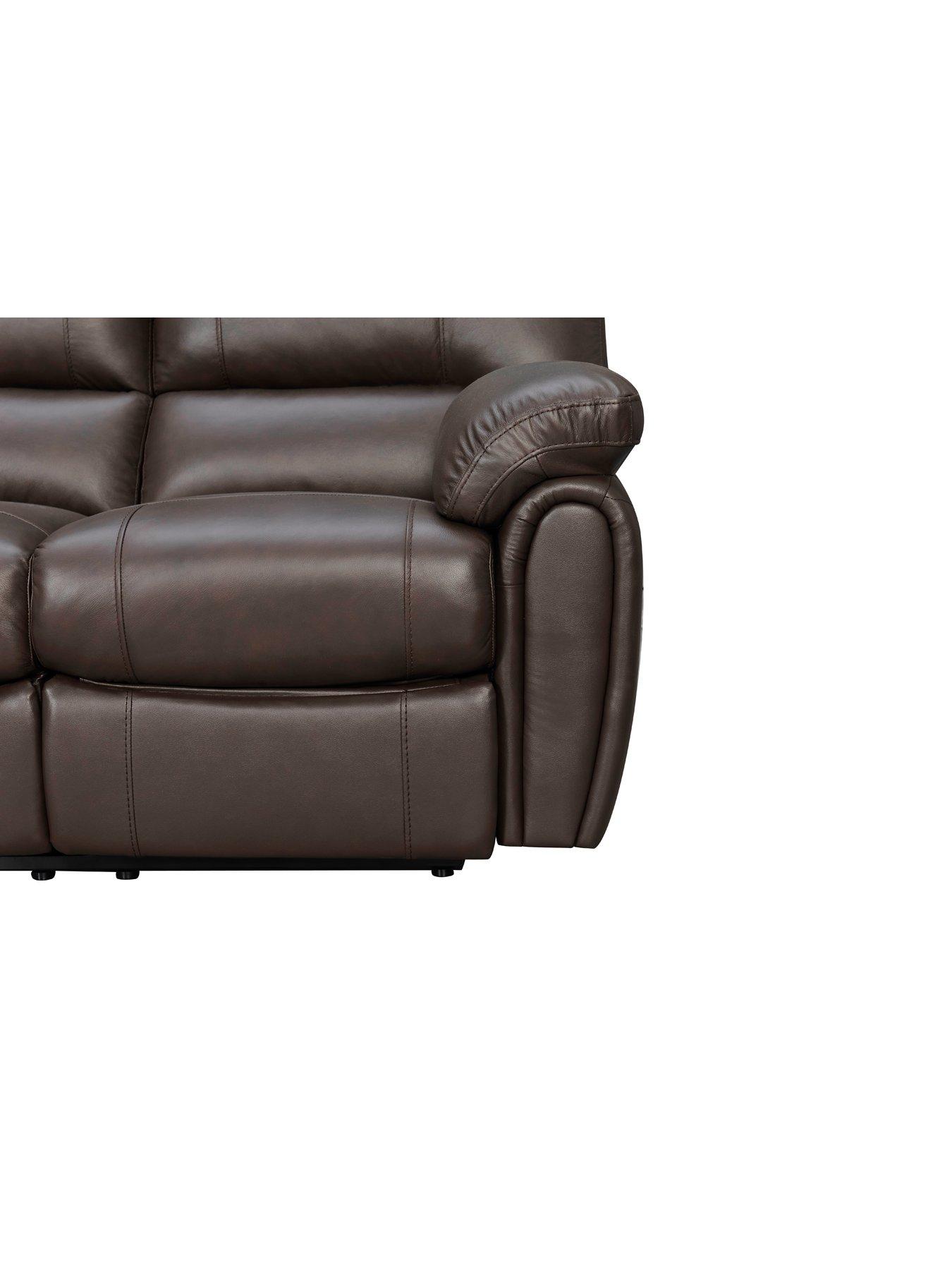 very-home-leightonnbspleatherfaux-leather-high-backnbsprecliner-corner-group-browndetail