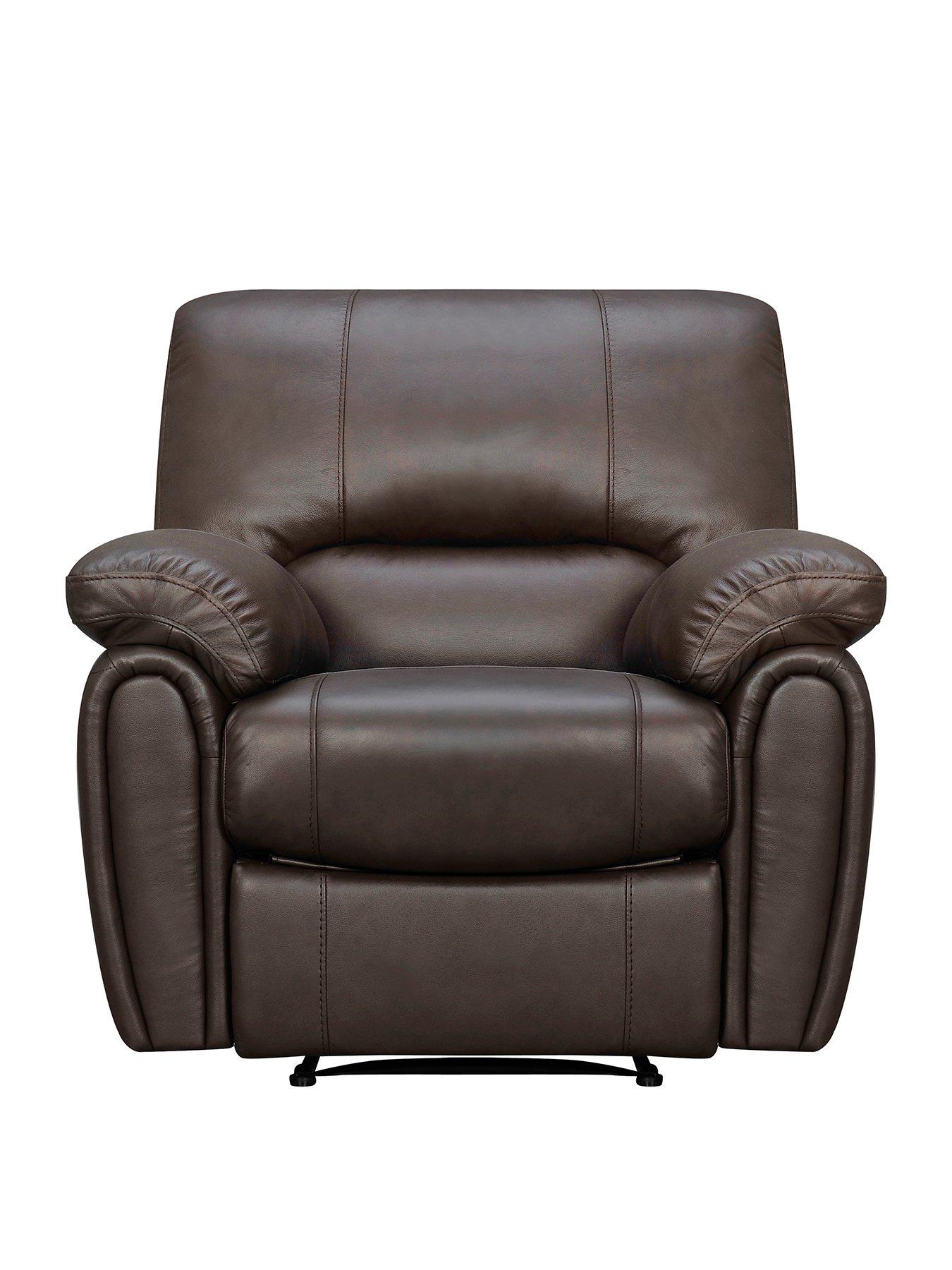 leighton-realnbspleatherfaux-leather-high-back-recliner-armchair-brownnbsp--fscreg-certified