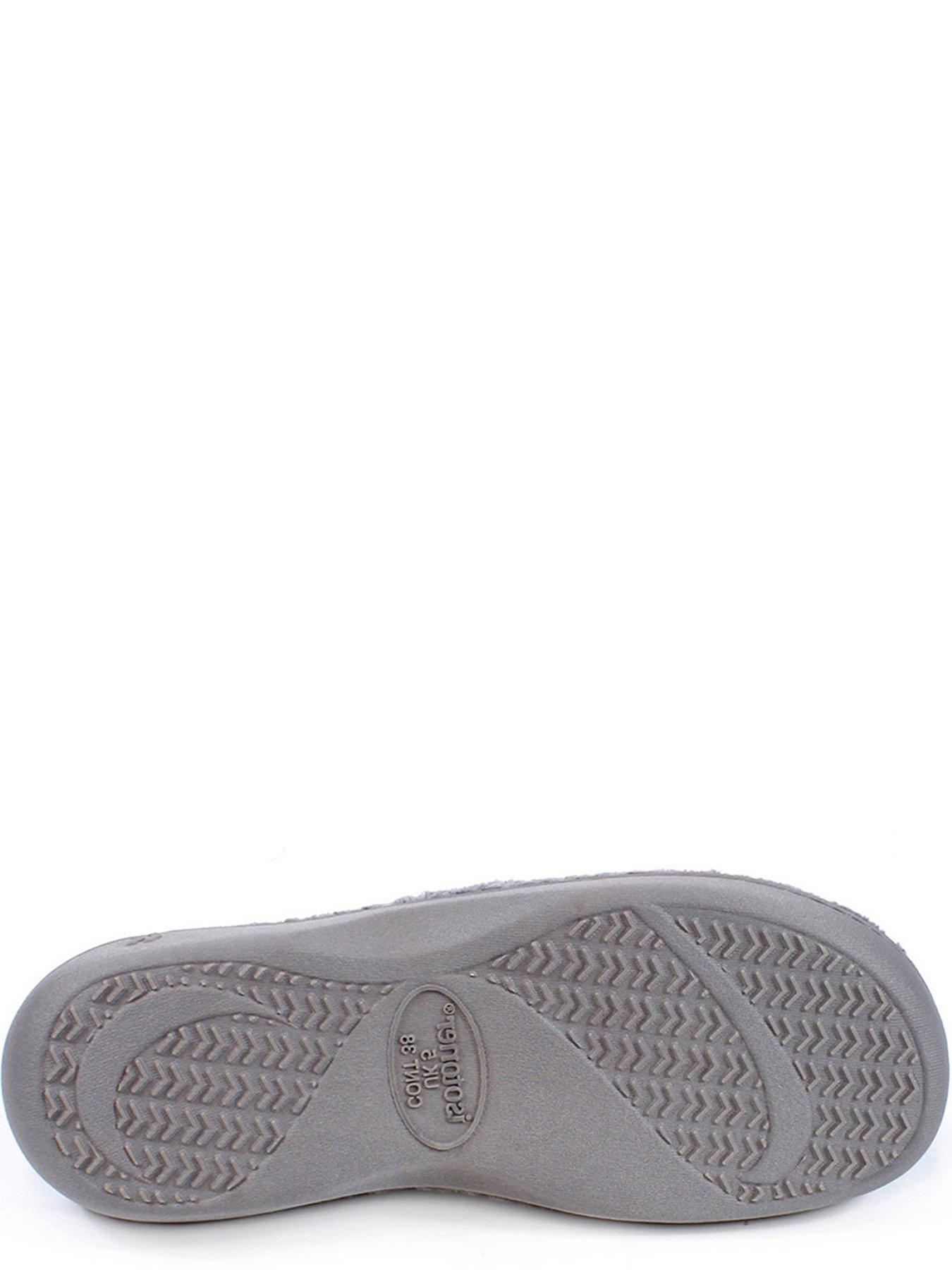 Image 4 of 5 of TOTES Isotoner 360 Comfort Popcorn Mule - Grey